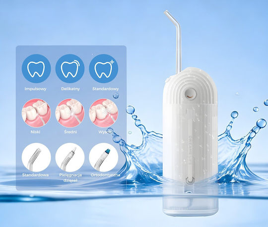 Dreame Water Flosser με Αισθητήρα Πίεσης Λευκό