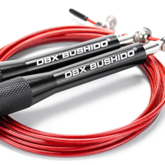 Sk52 Aluminum Red Speed Skipping Rope Dbx Bushido Red