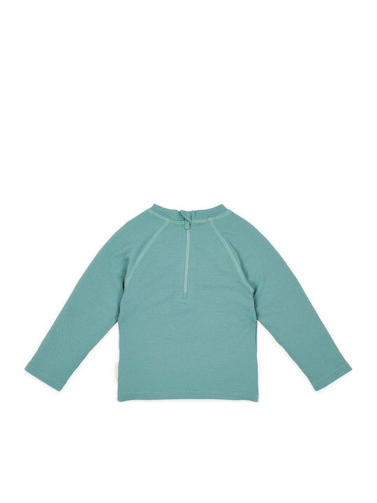 Little Dutch Παιδικό Μαγιό Μπλούζα με Μακρύ Μανίκι Ocean Green