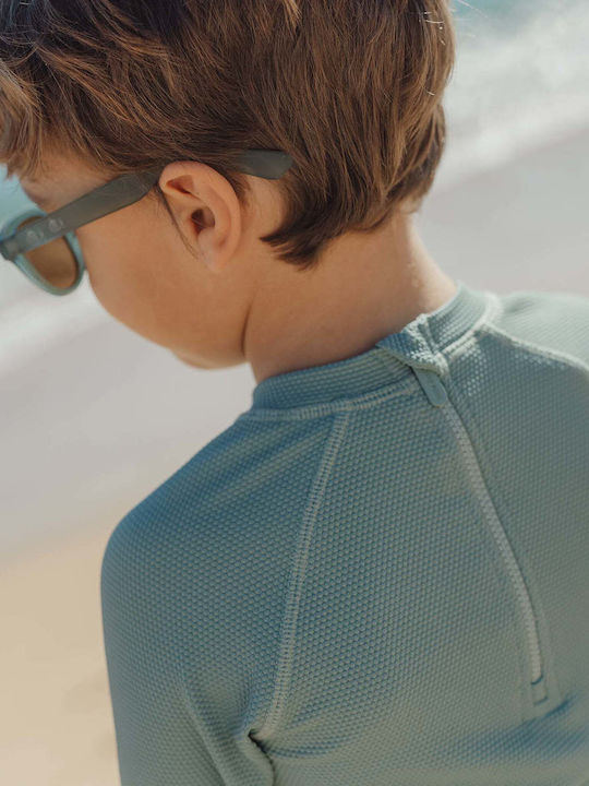 Little Dutch Παιδικό Μαγιό Μπλούζα με Μακρύ Μανίκι Ocean Green