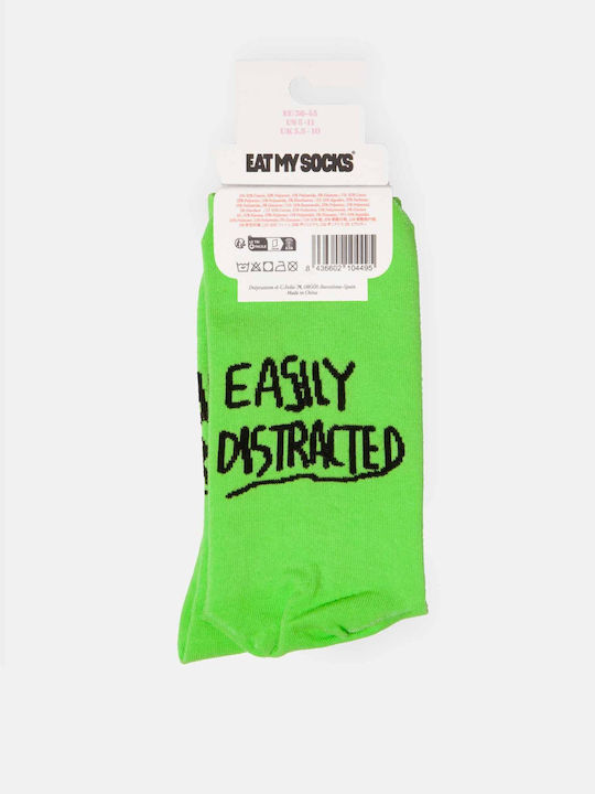 Eat My Socks Ανδρικές Κάλτσες Πράσινες