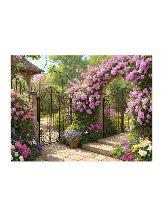 Garden Arch from Metal in Bronze Colour 135x38x245cm