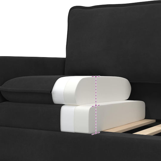 vidaXL Wohnzimmermöbel-Set 3-Sitzer & 2-Sitzer