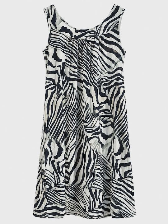 Passion Summer Women's Nightgown Black And White