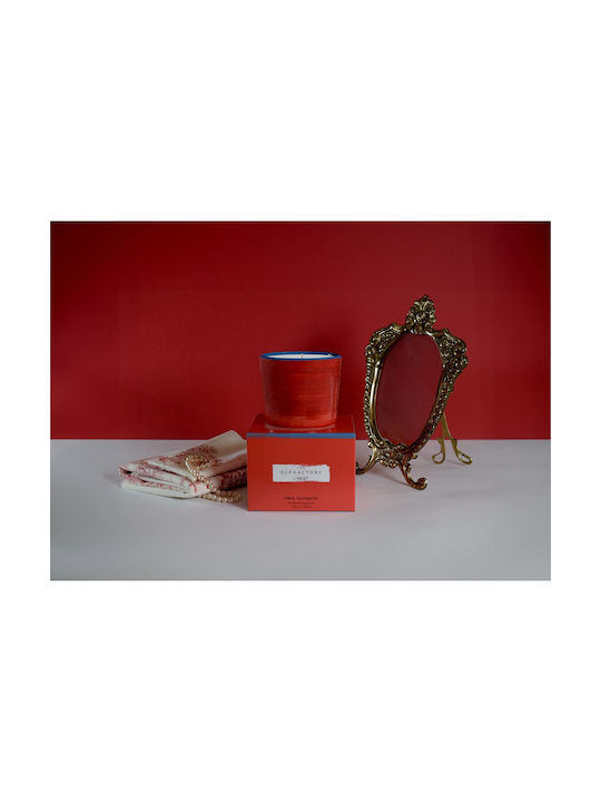Marie Antoinette Monochrome Vegetable Aromatic Candle 320gr Handmade Olphactory Container