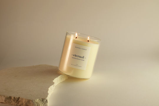 Sandalwood Noir Φυτικό Αρωματικό Κερί Καπάκι 790gr Eternal Olphactory