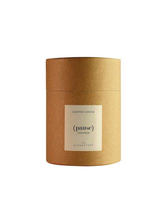 Cashmere Pflanzliches Aromatisches Kerzen Gefäß 790gr Pause Olphactory