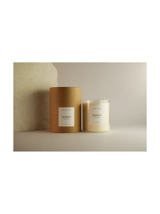 Cashmere Pflanzliches Aromatisches Kerzen Gefäß 790gr Pause Olphactory