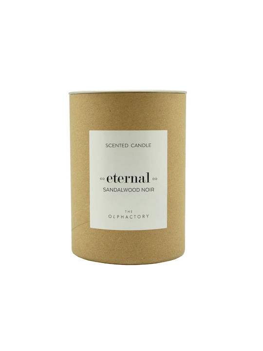 Sandelholz Noir Pflanzliches Aromatisches Kerze Gefäß 200gr Eternal Olphactory