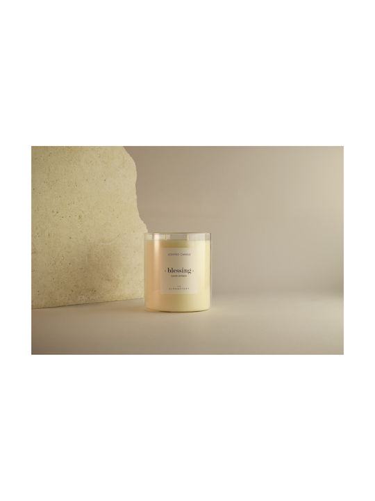 Dark Amber Herbal Aromatic Candle Lid 200gr Blessing Olphactory