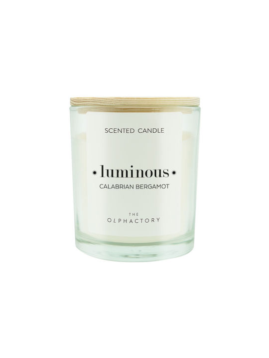 Calabrian Bergamot Herbal Aromatic Candle Lid 200gr Luminous Olphactory