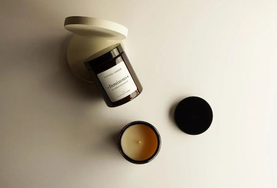 Calabrian Bergamot Herbal Aromatic Candle Lid 135gr Luminous Olphactory