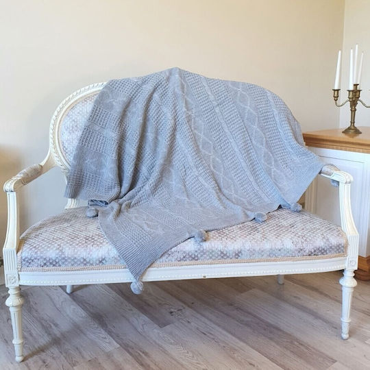 Class Home Collection Καναπέ 130x170εκ. Gray Class Home Collection Καναπέ 130x170εκ. Gray