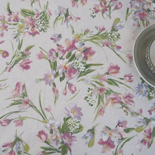 Dimeco Față De Masă Florală 135x180cm