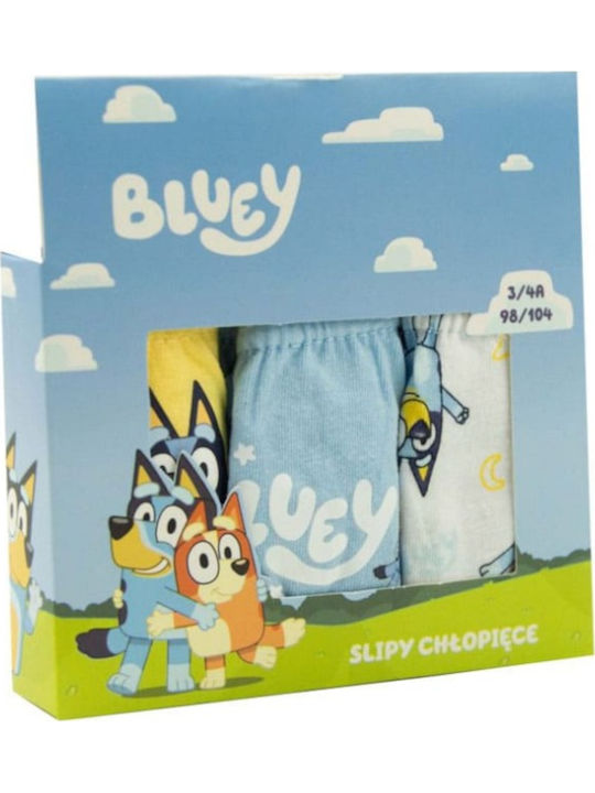 Bluey Kids Set With Multicolour Panties 3 Pieces