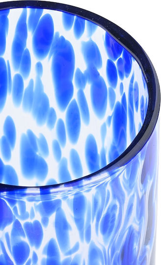 Estia Colorburst Set Brillen Wasser Glas Blau 590ml 6 Stück