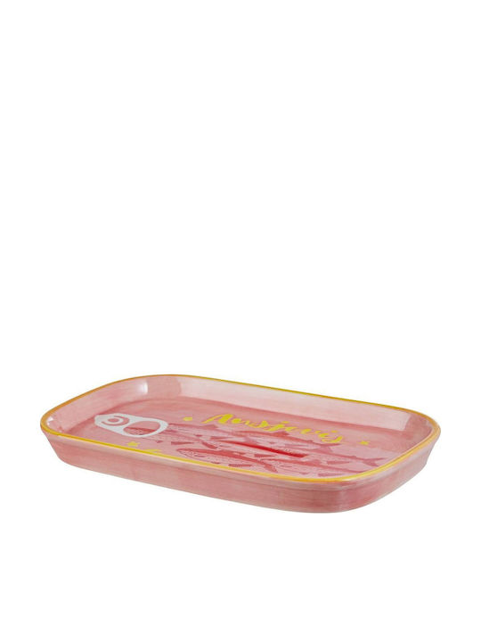 Butlers Coral Coast Servierplatte Untiefe Keramik Orange mit Durchmesser 27cm