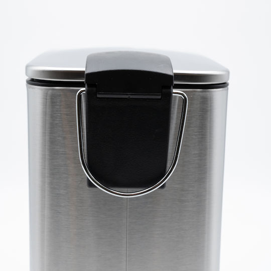 Hotel Slim Inox Σετ Πεντάλ 5lt Soft Close & Πιγκάλ Μεταλλικό