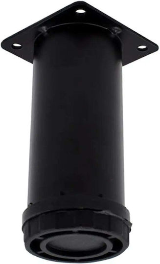 X-IT Metallisches Möbelbein Schwarz