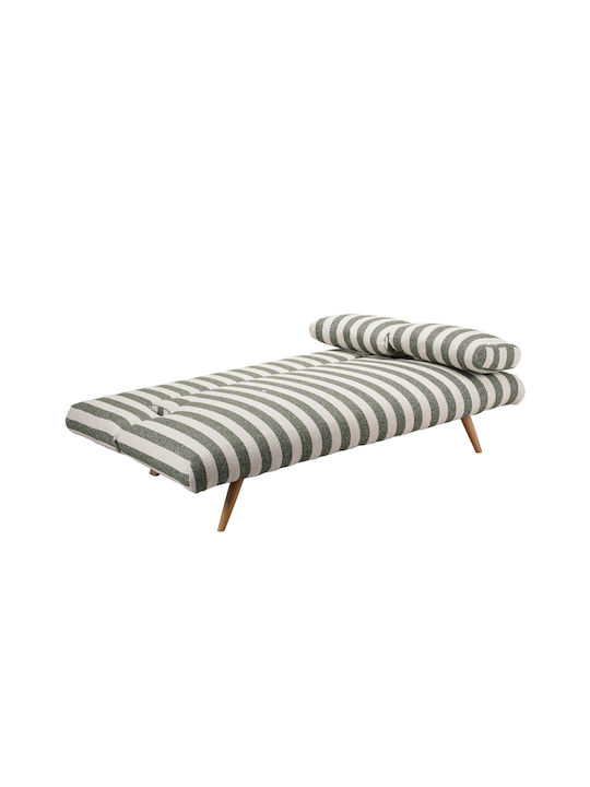 La Spezia Τριθέσιος Καναπές Κρεβάτι Off White 188x81x88εκ.
