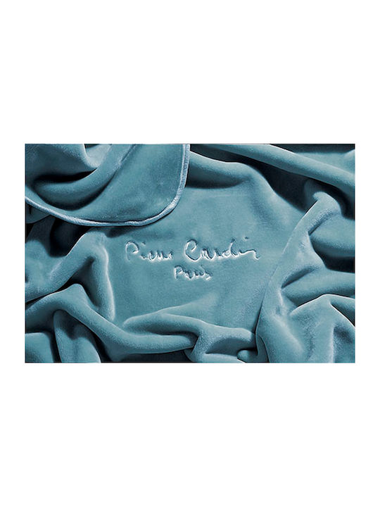 Pierre Cardin Nancy Κουβέρτα Ισπανίας Βελουτέ Υπέρδιπλη 220x240εκ.