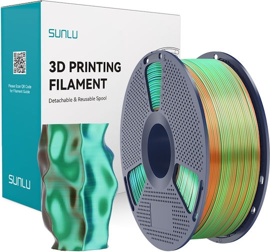 Sunlu Silk PLA+ 3D Printer Filament Πορτοκαλί