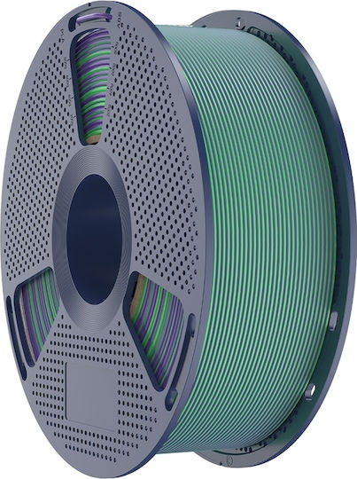 Sunlu PLA+ 3D Printer Filament πράσινο και μοβ