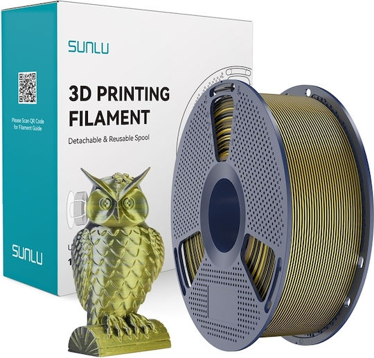 Sunlu PLA+ 3D Printer Filament Μαύρο