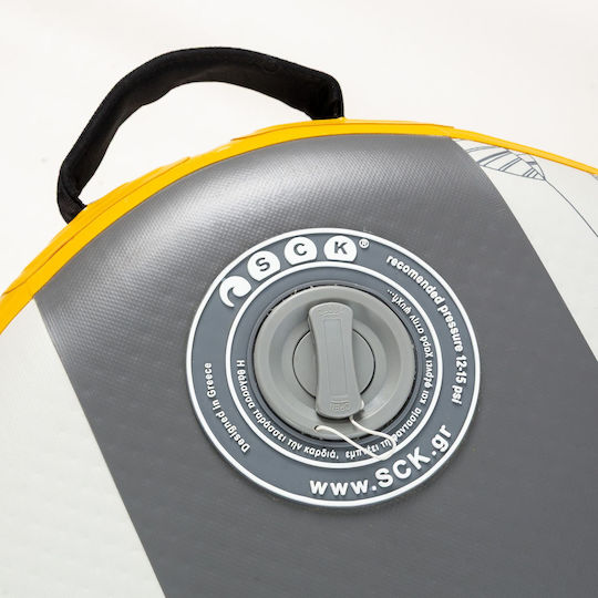 SCK Mare Doro 10’6″ Inflatable SUP Board / Kayak with Length 3.2m Yellow