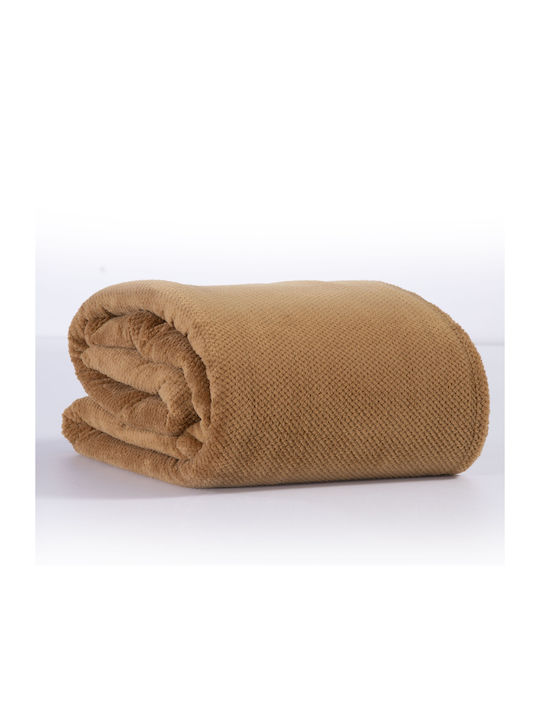 Nef-Nef Homeware Record Κουβέρτα Fleece Υπέρδιπλη 240x220εκ. Carry