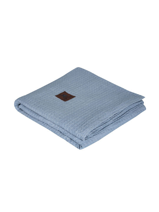 Greenwich Polo Club 3400 Piqué Decke Übergröße 230x250cm Blau