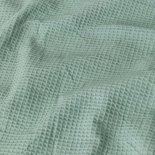 Borea Waffle Μονή 160x260εκ. Βεραμάν
