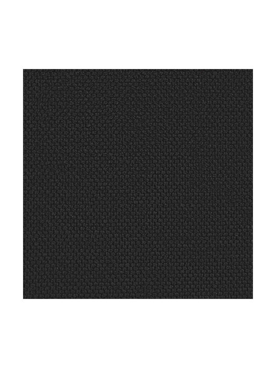 Dreisitzer Sofa mit Stauraum Schwarz 210x70x82cm