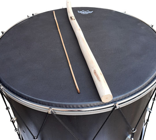 Drum 18 Inches PS-2 Black Suede 18 Inches With Screws