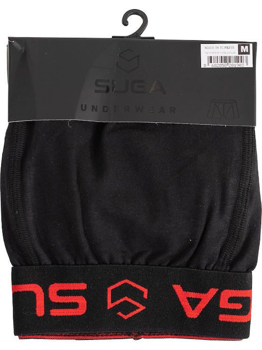 Herren Boxershorts Schwarz 1Packung