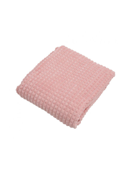 Heinner Blanket Fleece Double 200x220cm Pink
