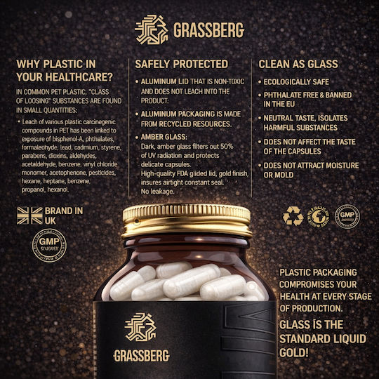 Grassberg Алфа Липоева Киселина Специална Хранителна Добавка 60 Капсули