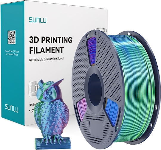 Sunlu Filament Pentru Imprimante 3D PLA+ Albastru 1kg