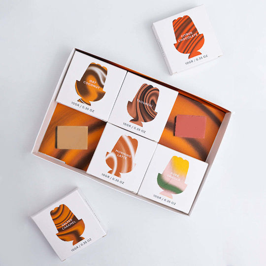 Candelinas Gourmet Crave Set Trial 6x10g Wax Melts Sweet Scents
