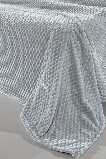 Guy Laroche Smoothie Super-Queen Decke 220x240cm Silber