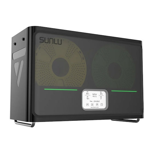 Sunlu Filament Dryer Box With 1 Reel Capacity And LCD Screen