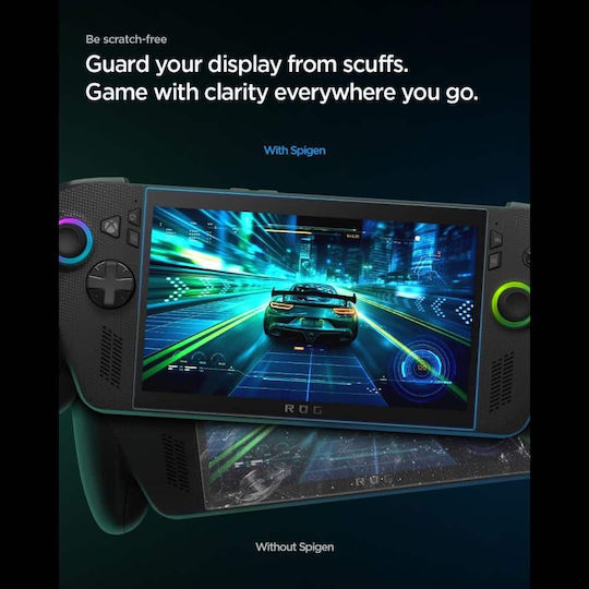 Glas.tr Slim Προστασία Οθόνης για Asus ROG Ally / Asus ROG Ally X 2023-2025 / MSI Claw 7 AI⁺