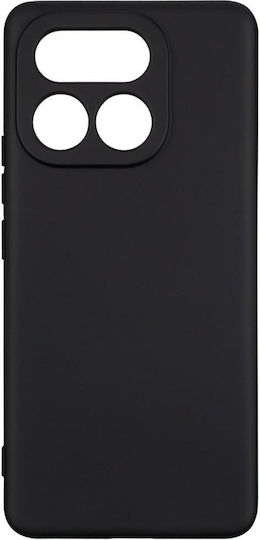 Beline Handyhülle aus Silikon Schwarz (Realme 16 Pro+)
