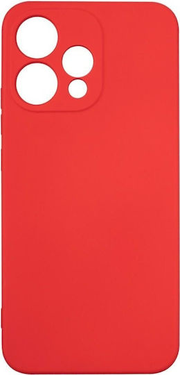 Beline Rückseite Umschlag aus Silikon Rot für Oppo Reno 15