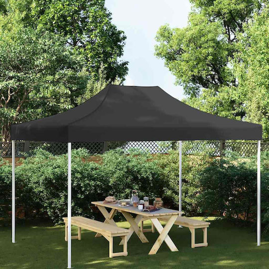 Klikareto Party Replacement Umbrella Fabric Black 3x4.5m