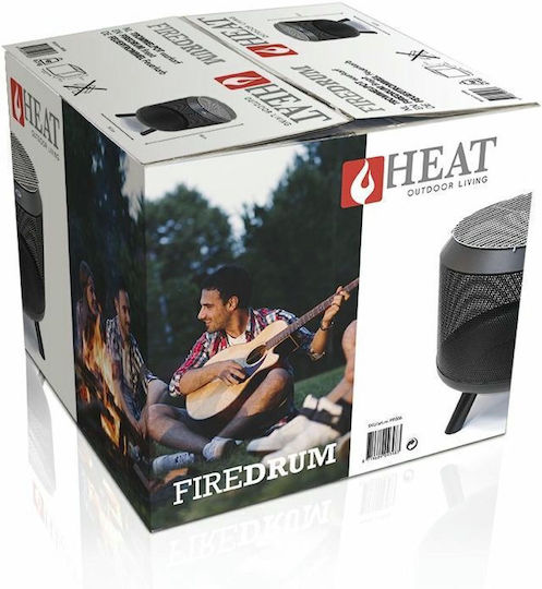 Heat Drum Fire Drum Fp.006 Black