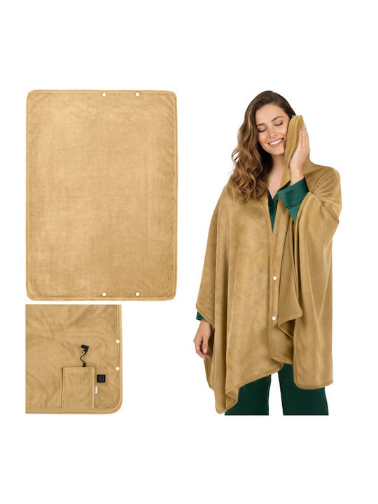 Κουβέρτα Μονή 160x90εκ. Beige