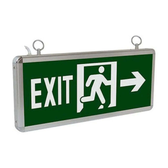 Emergency Light Body Left Right 6 Led 220-240v Horoz Hl330l