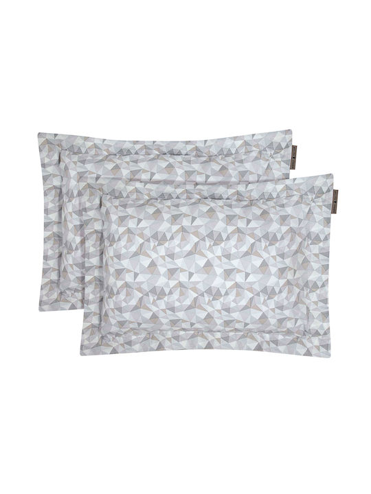 Greenwich Polo Club 2378 Set Pillowcases Oxford Beige 50x70cm