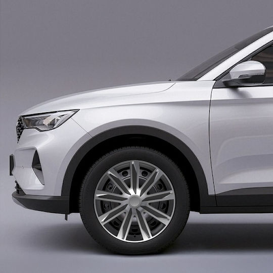 Тасии Тркхов Автомобилни 14" Raze 113741 Сребристи и Черни Cbx 4 Броя